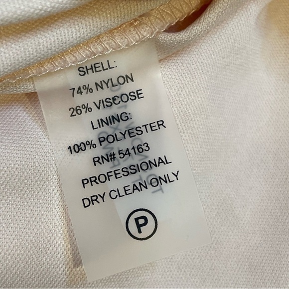 Tommy Hilfiger Pink Lace Dress – Size 4, High Neck, Wedding Guest - Picture 14 of 15